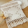 thumbnail image 1 of KKFEN-Boho Table Runner with Tassels 72 Inches Long for Home Decor Room Decor Farmhouse Rustic Macrame Table Runners for Dining Bedroom Bridal Shower(12x72 Inches), 1 of 4