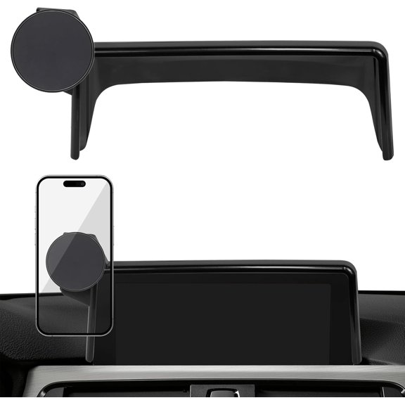 KKFEN-Car Phone Holder for BMW 2 3 4 Series | Multi-Model Dashboard Mount for 2014-2021 2/4 Series / 2012-2018 3 Series / | 360 Rotation, Non-Destructive Clip for 8.8-Inch Screen (NOT FIT 6.5 inch)