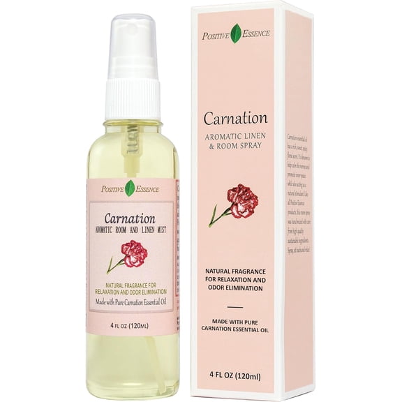 KKFEN-Carnation Linen & Room Spray, Natural Aromatic Bathroom Spray Made with Pure Essential Oils, Refreshing Home Fragrance