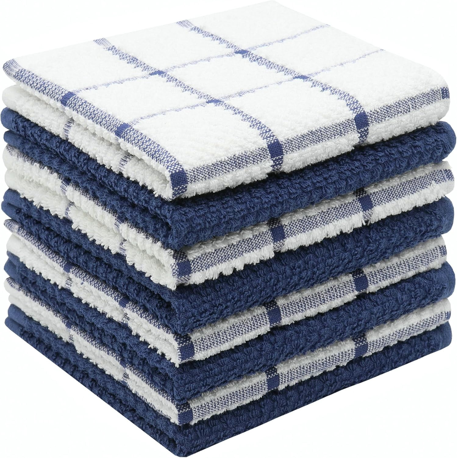 KKFEN-Cleaning Rags Cleaning Cloths for Cleaning House, Cotton Dish ...