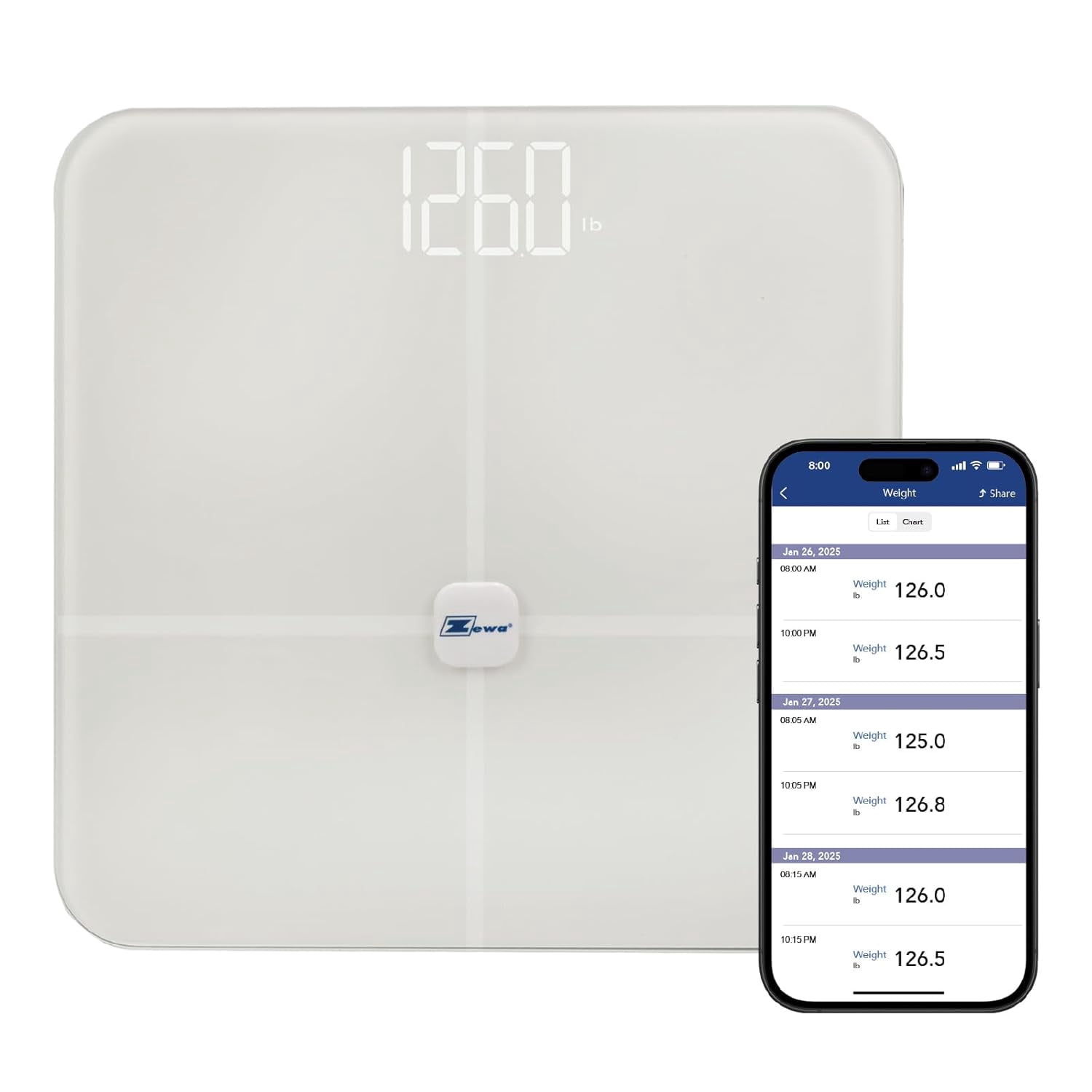 KKFEN-Digital Biometrics Scale | Measures 12 Body Composition Metrics ...