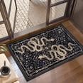thumbnail image 1 of KKFEN-Entryway Rug 2x3 - Door Mat Indoor Entrance Washable Rug, Small Non-Slip Low Pile Throw Rugs for Entryway, Kitchen, Front Door Indoor Entrance(Black), 1 of 4