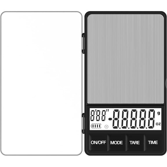 KKFEN-Espresso Scale with Timer 1000g/0.1g Drip Coffee Scale, Small and Handy Barista Scale, Brew Drip Tray Coffee Scale, Backlit LCD for Fast and Accurate Reading, Convenient Digital Pocket Scale