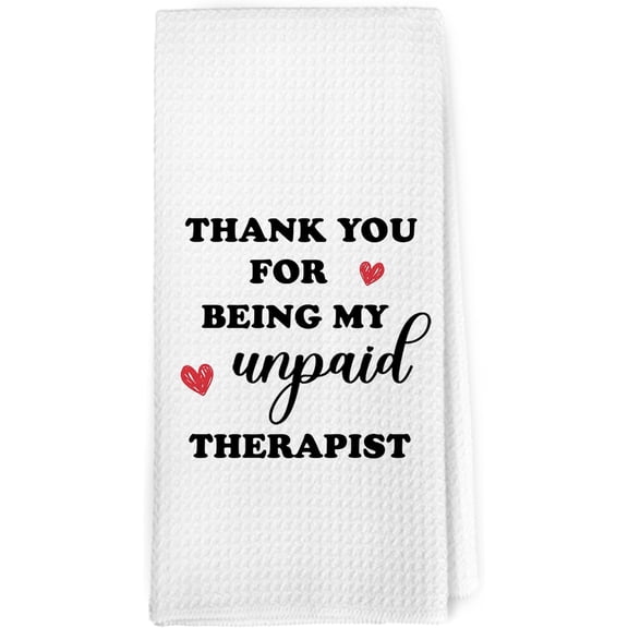 KKFEN-Friends Gifts Kitchen Towels Dishcloth, Thank You Gifts for Friends Decor Dish Towels, BFF Bestie Friendship Gift for Women Decorative Hand Tea Towel for Bathroom Kitchen, 16x24 Inch