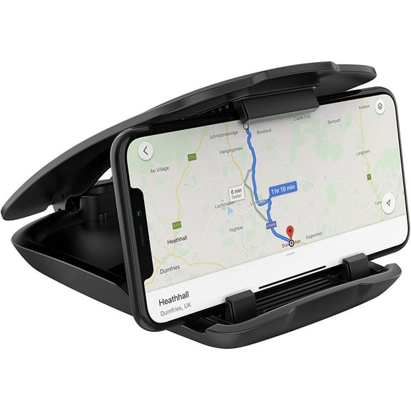 KKFEN-GPS Holder for Car, GPS Dash Mount for Garmin, Nuvi Drive Dezl Drivesmart, Tomtom, Magellan Roadmate, Rand McNally, Navman, Dash Anti-Slip Vehicle Phone Holder Compatible with All Smartphones