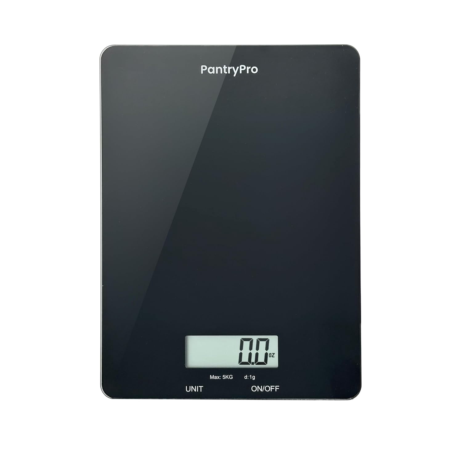 KKFEN-Glass Platform Digital Kitchen Scale - 11lbs / 5kg Capacity - LCD ...