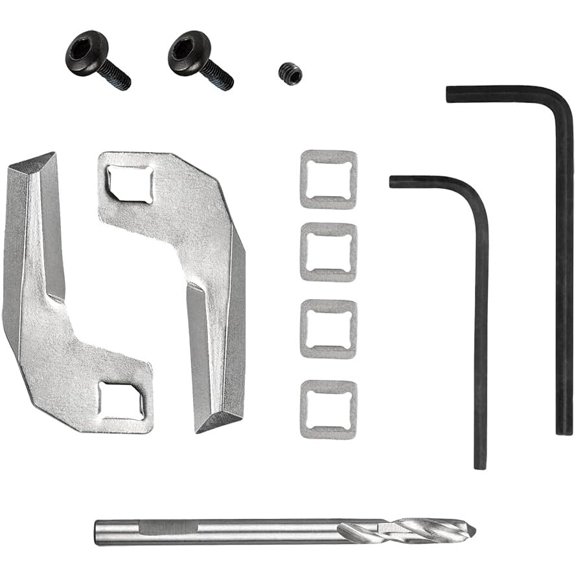 KKFEN-Klein Tools 53701 Hole Saw Replacement Pilot Bit, Blades and Hex Keys, use with Cat. No. 53710 for Smooth and Precise 2 to 7-Inch Cuts