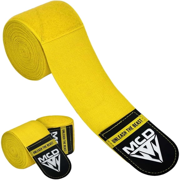 KKFEN-MCD Boxing Wraps for Men & Women 4.5m/180 Boxing Hand Wraps for Bxing Gloves with Thumb Loop Muay Thai Hand Wrps Semi-Elastic Wrist Wrps Bxing Wrap for MMA, Muay Thai & Martial Arts Traini
