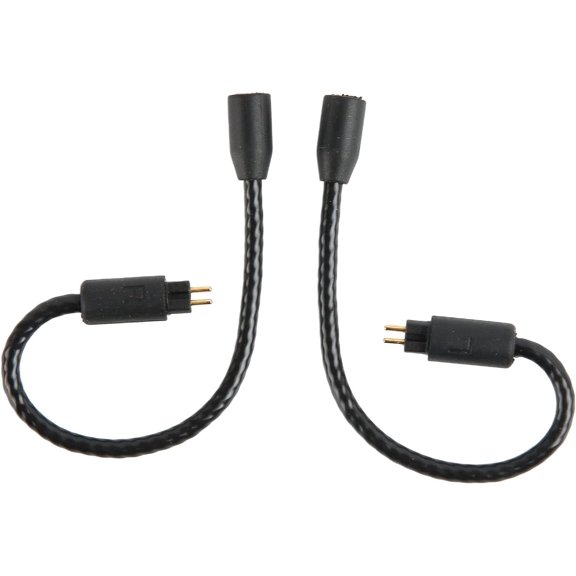 KKFEN-MMCX to 2 Pin 0.78mm Adapter Cable, MMCX Female to 2 Pin 0.78mm Male Headphone Jack Adapter Cord with Gold Plated Connector for AS10 AS06 AS10 ZST AS06 AS10 ZST ZS3 V10 UE