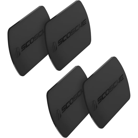 KKFEN-MPLT54T-4PKBP0 MagicMount Replacement Plate Kit for Magnetic Car Phone Mount Holder, Metal Plates w/Extra Strength Hold for Smartphone, Tablet, Magnet Cell Phone Stand & Phone Case, Pack of 4