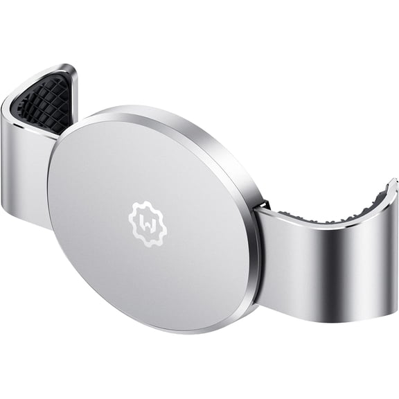 KKFEN-Metal Phone Clamp for Magnetic Car Mount [Clip and Remove at Anytime] Metal Phone Clip for All Magnet Car Holder Cell Phone Magnetic Plate