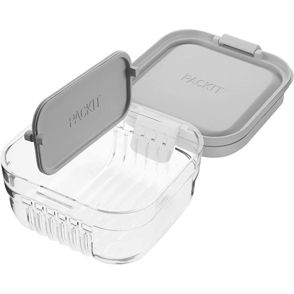 KKFEN-Packit, Bento Mod Snack Steel Gray