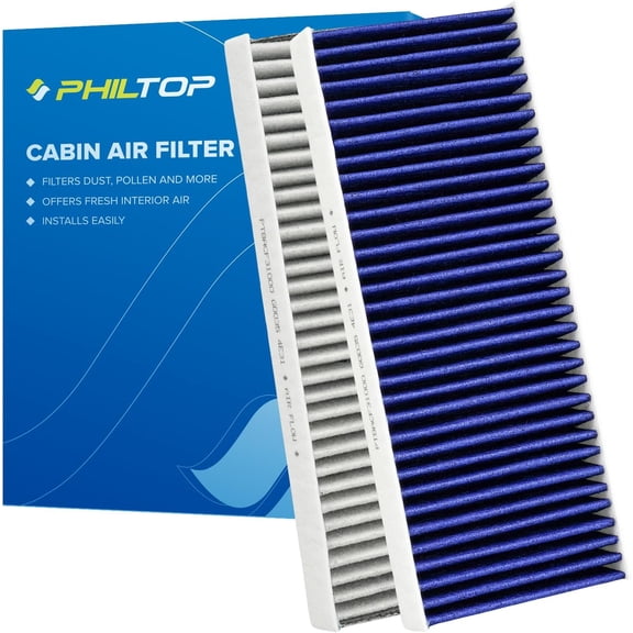 KKFEN-Premium Cabin Air Filter w/Dual Activated Carbon, Compatible with CF10553 Nissan Frontier 2005-2021, Pathfinder 2005-2012, Xterra 2005-2015, NV2500 2012-2015, NV1500 2012-2015