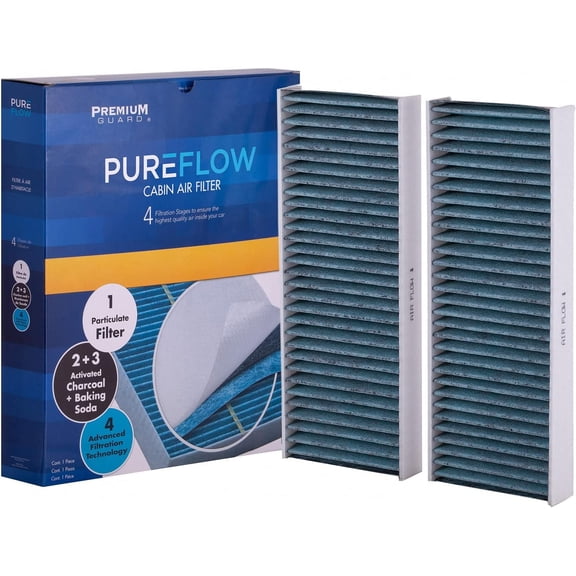 KKFEN-PureFlow Cabin Air Filter PC5764X | Fits 2005-2020 Nissan Frontier, 2005-2012 Pathfinder, 2005-2015 Xterra, 2005-2009 Pickup, 2014-2015 NP300, 2009-2012 Suzuki Equator