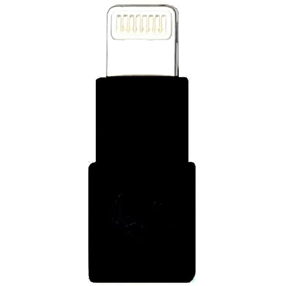 KKFEN-Slim Lightning Extender Black: Tiny, Slim Male to Female Lightning Extender, Compatible with iPhone, iPad, iPod, Compatible with i10L, 10L Pro Splitter