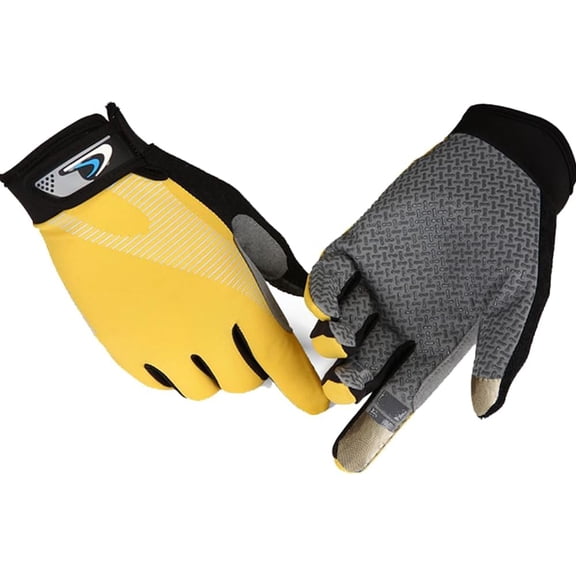 KKFEN-Ultimate Flying disc Gloves Ultimate Grip and Disc Gloves Breathable Non-Slip Sport Cycling Golf Glove, Improve Throws & Catches 1 Pair