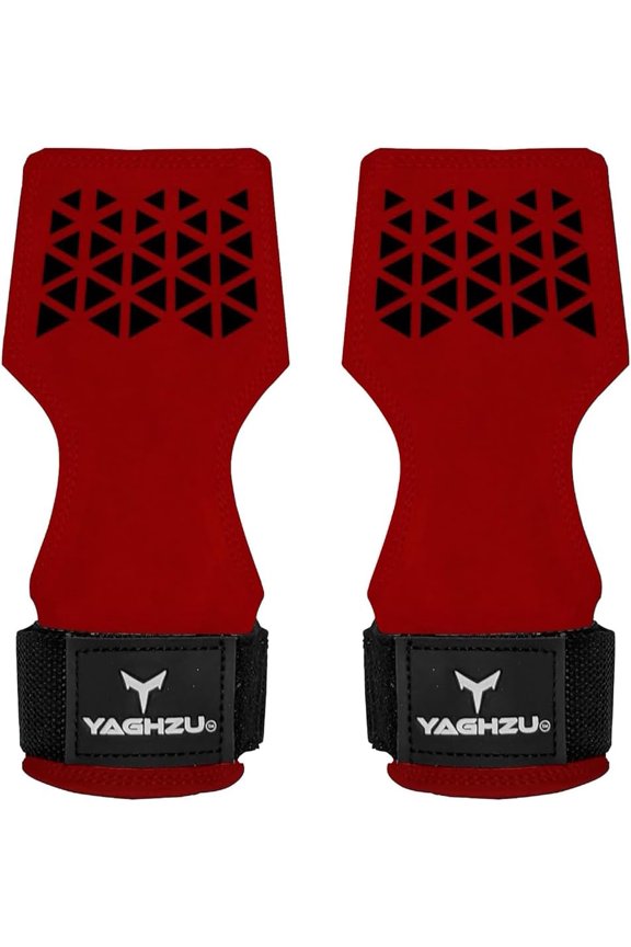 -Weight Lifting Grips with Wrist Straps - Non Slip Lifting Straps for Weightlifting, Deadlifting, Powerlifting and Pull Ups, Padded Weight Lifting Gloves with Deadlift Straps for Women and Men