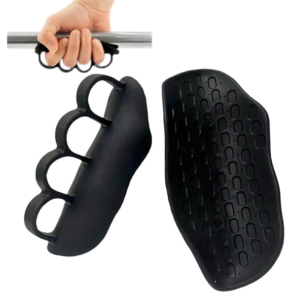 KKFEN-Weight Lifting Grips for Women & Men, Anti-Slip Rubber Gym Grips for Palm Protection, Weight Lifting, Pull Up, for Men and Women