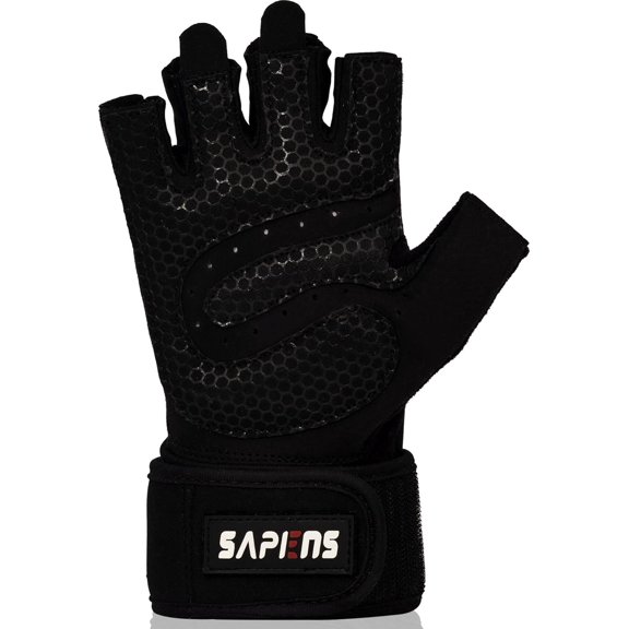 KKFEN-Workout Gloves for Men and Women - Breathable Weight Lifting Gloves - Gym Gloves with Wrist Support - Padded Palm Protection - Extra Grip for Fitness - Lifting - Training - Rowing - Pull-ups