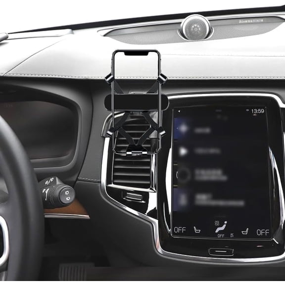 KKFEN-car Phone Holder for 2016-2024 Volvo XC90 Phone Mount Interior Accessories Phone Stand Vent (for 2016-2024 XC90)