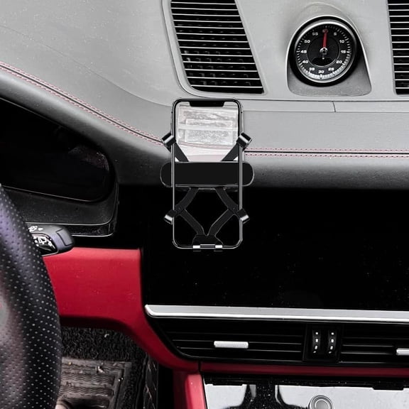 KKFEN-car Phone Holder for 2018-2023 Porsche Cayenne Phone Mount Interior Accessories Phone Stand Vent (for Cayenne 2018-2023)