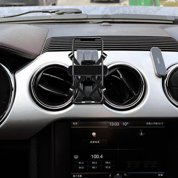 KKFEN-car Phone Holder for Ford Mustang Phone Mount Interior Accessories Phone Stand Vent (for 2015-2023 Mustang)