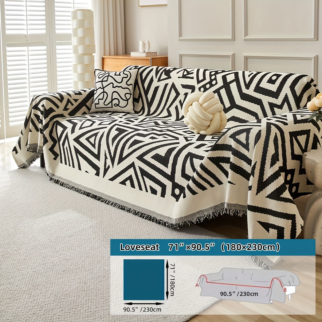 KKHZ Breathtaking Bohemian Sofa Throw Cover HassleFree Machine Wash