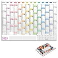 KKIMR Clearance 2025 Calendar Small Desk Calendar 2025 Simple Solid