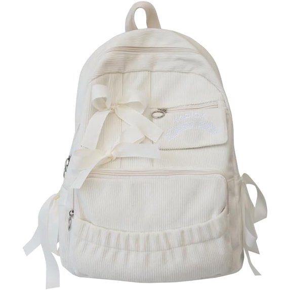 KKLDOGS Cute Backpack Y2k Purse Daypack, Women Aesthetic Trendy Backpack Coquette Cutecore Bookbag Casual Shoulder Bag