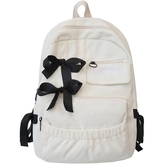 KKLDOGS Cute Backpack Y2k Purse Daypack, Women Aesthetic Trendy Backpack Coquette Cutecore Bookbag Casual Shoulder Bag