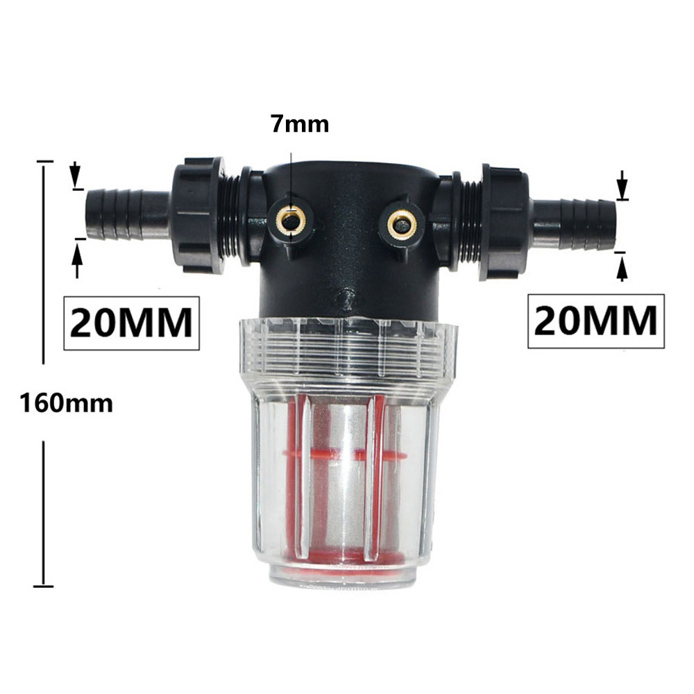 Spin Down Sediment Water Filter - Stainless Steel Reusable Filter For Washing Machine, Water Heater & Shower
