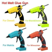 KKMOL Hot Glue Gun 20V Cordless Glue Gun Kit Full Size with 30 Pcs Glue Sticks for Arts & Crafts & DIY