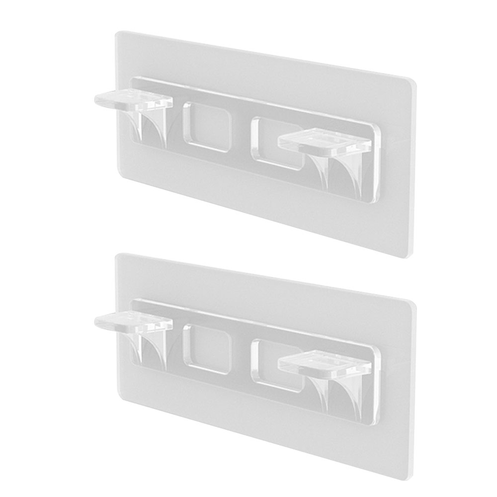 KKMOL No Drill Shelf Support Pegs Adhesive Shelf Bracket Pegs Shelf Clips for