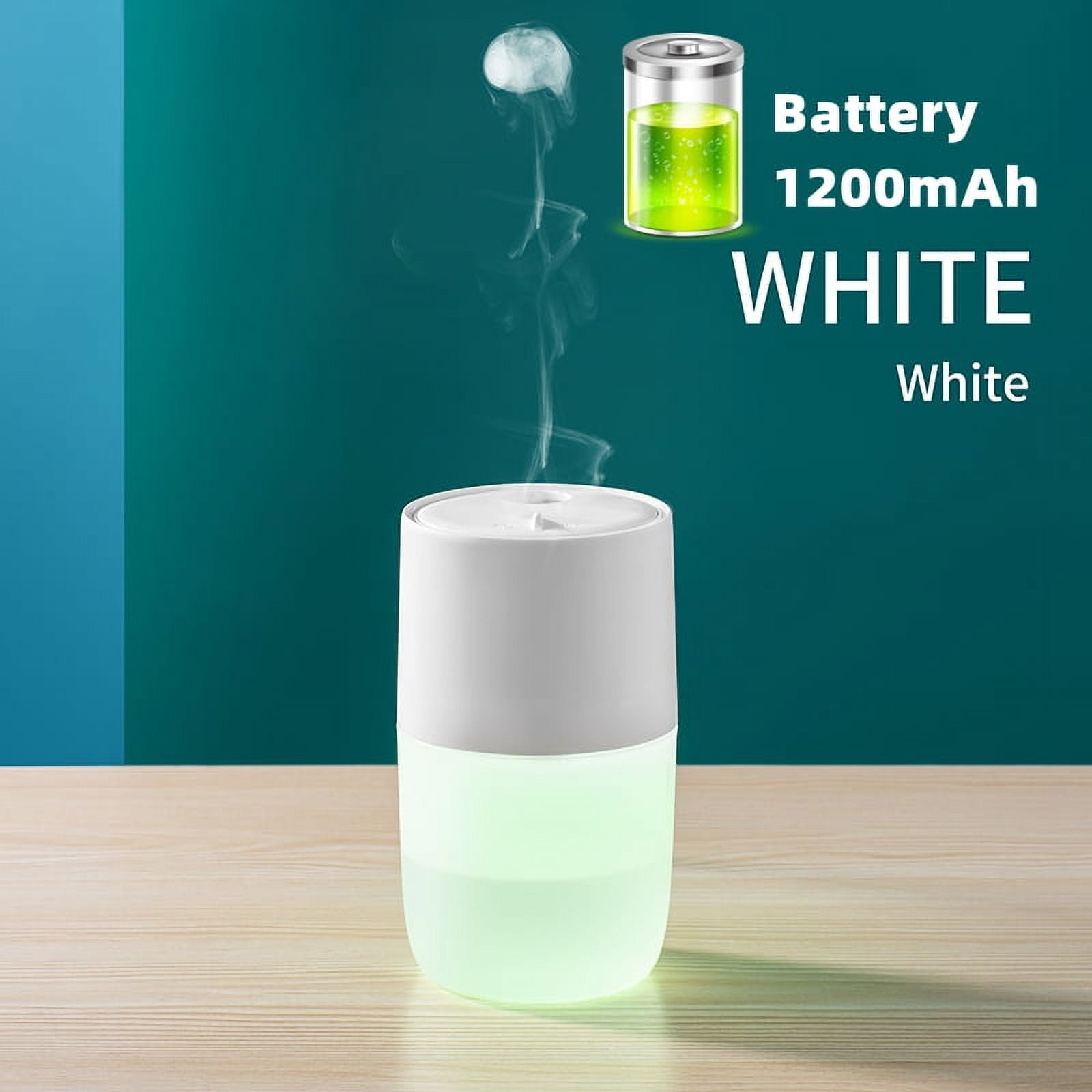 KKMOL Wireless Air Humidifier Jellyfish Portbale Aroma Diffuser 1200mAh