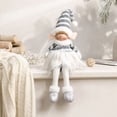 thumbnail image 1 of KKOUHVY Cloth Christmas Elf Doll Ornaments 3.94x20.08in, Plush Xmas Tabletop Decorations for Home Party Wreath Tree, 1 of 7