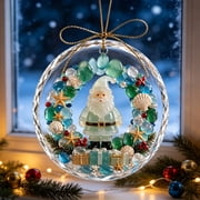 Beach Santa Holiday Decor for Home