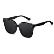 KKTREE Eclipse Polarized Sunglasses, Nylon UV400 Lens, TR Frame, Unisex Eyewear for Men and Women