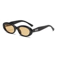 thumbnail image 1 of KKTREE Radiance Elegant Small Round Frame Sunglasses for Women, Providing UV Protection and High-end Style with Three Rivets, 1 of 19