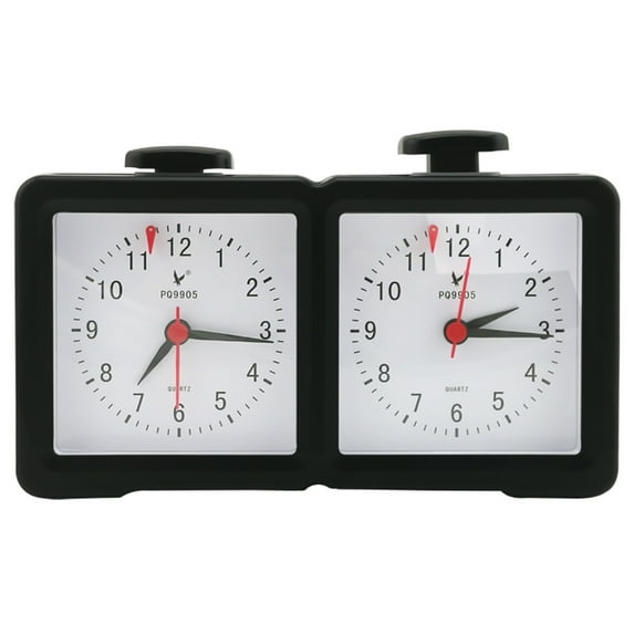 KKmoon Chess Clock Quartz Electronic Analog Chess Clock Count Up Down Timer Game Timer I-go Count Up Down Timer