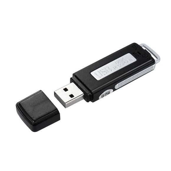 KKmoon SK-868 USB 8GB Digital Voice Recorder, Black