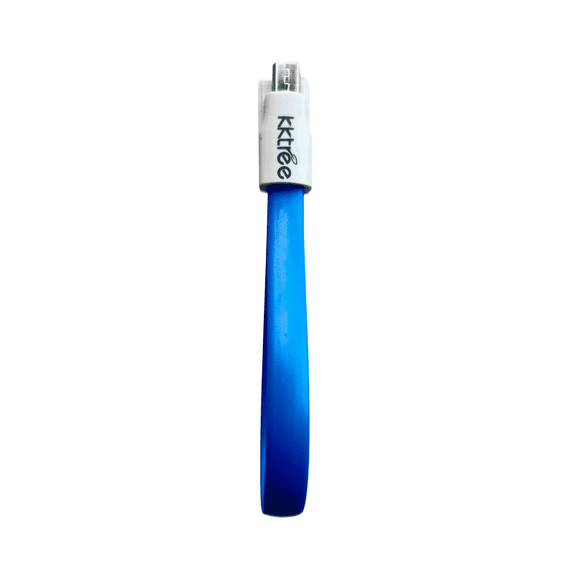 KKtree Magnetic Micro-USB to USB-A Fast Charging & Data Sync Cable Detachable Magnetic Tip, Blue