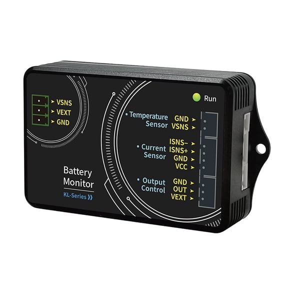 KL110F Bluetooth Coulomb Counter, High-Precision Battery Monitor for LiFePO4 Pack