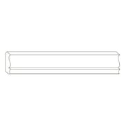 KL11M - Traditional Crown Molding Glue-up 6.5 ft. in Plain White (32.5 Ln. ft / Pack) - 5 Pieces