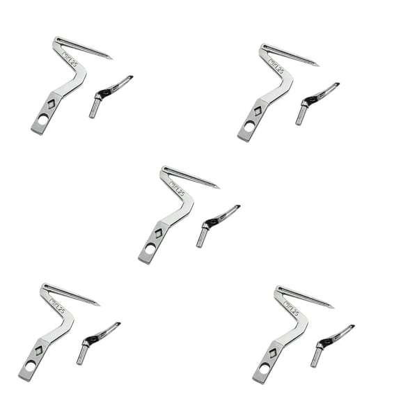 KL25 LP26 Lower & Upper Looper Hook Kit For Siruba 737, 747, 757, JACK JK-795 Overlock Sewing Machine Genuine Quality Parts