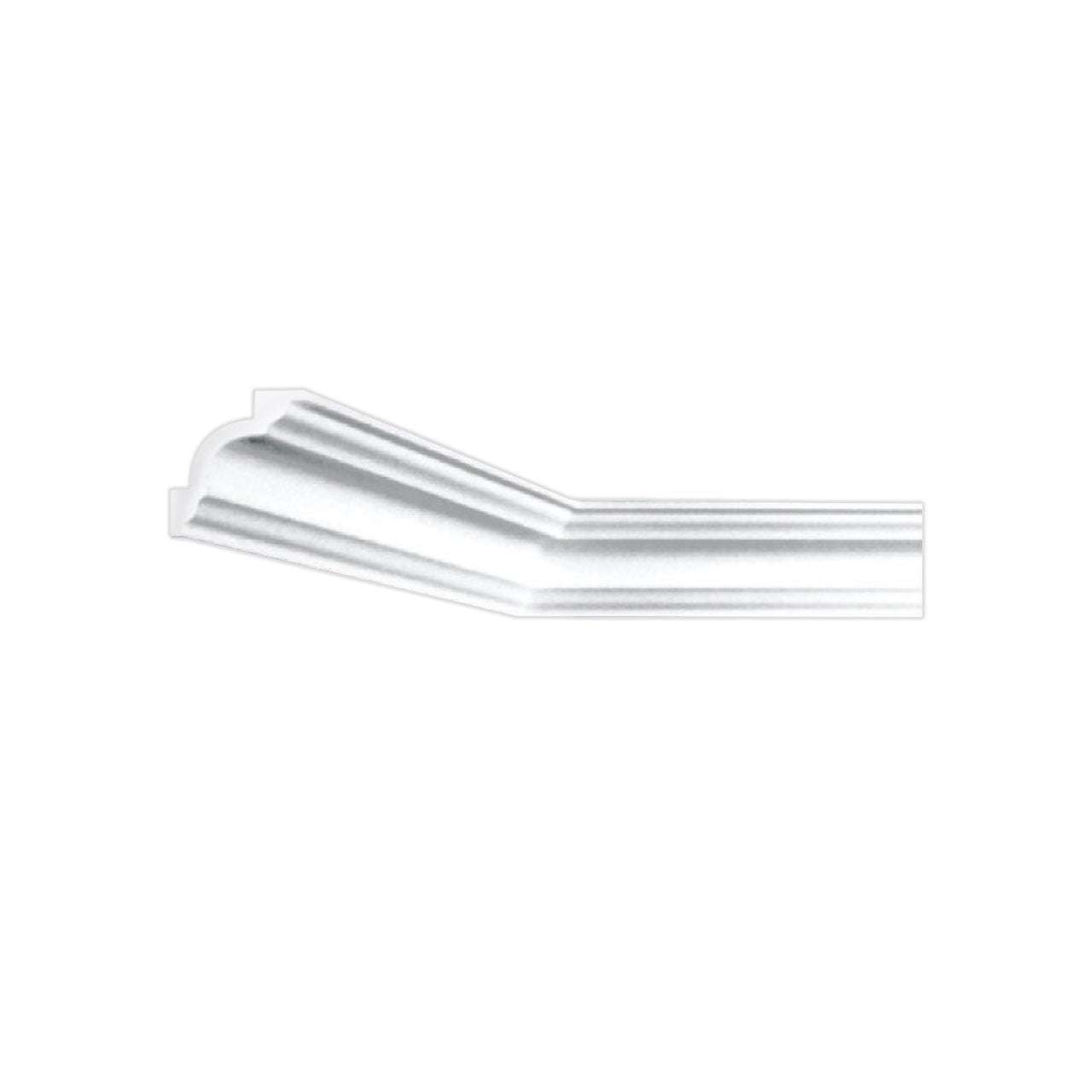 Marcos 78.74" White Styrofoam Crown Molding