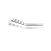 KL80 - Marcos Crown Molding Glue-up 6.5 ft. in Plain White (97.5 Ln. ft / Pack) - 15 Pieces