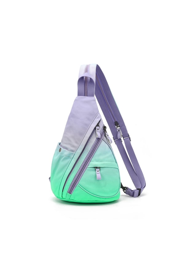 Canvas Sling Backpack for Men and Women Crossbody Shoulder Bag Outdoor Back to School