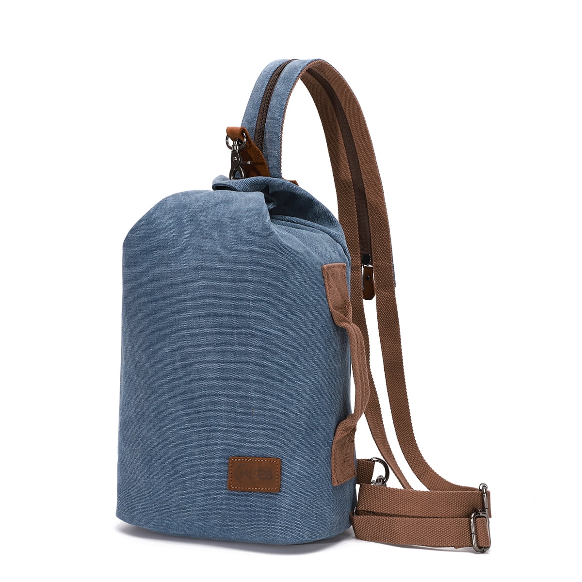 KL928 Canvas Sling Bag Small Crossbody Backpack Shoulder 