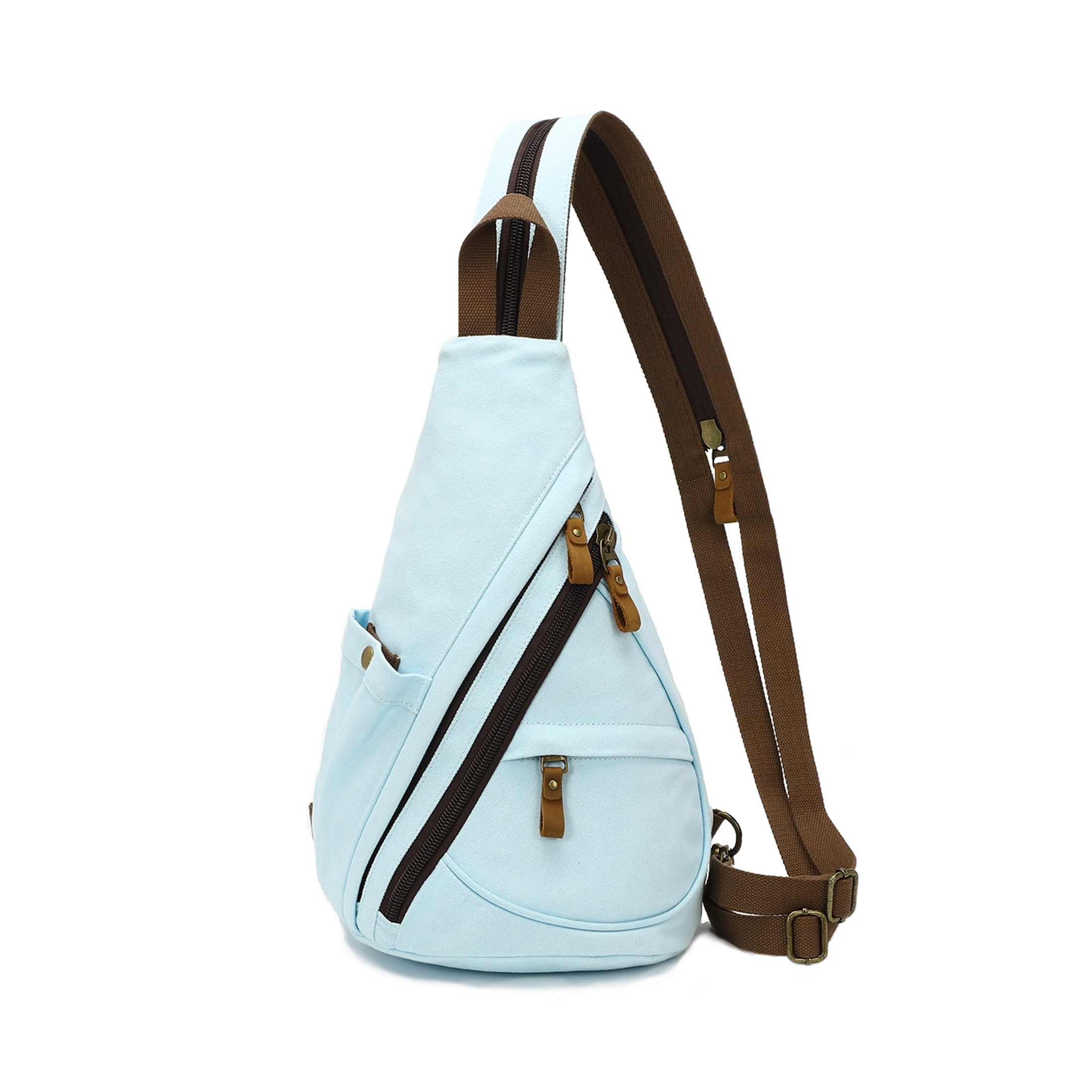 Women's canvas sling sales bag