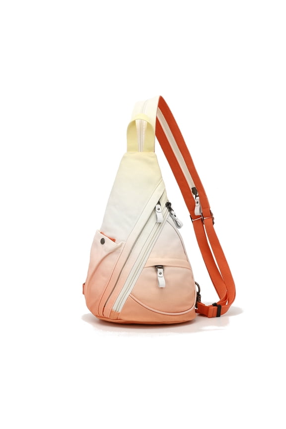 Canvas Sling Bag for Women Sling Backpack Crossbody Shoulder Bag for Men Small Backpack